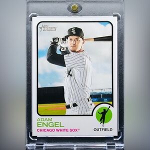 Adam Engel SP - 2022 Topps Heritage #445